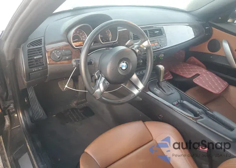 2007 BMW Z4 3.0Si from USA, damaged, VIN 4USBU53547LX02827